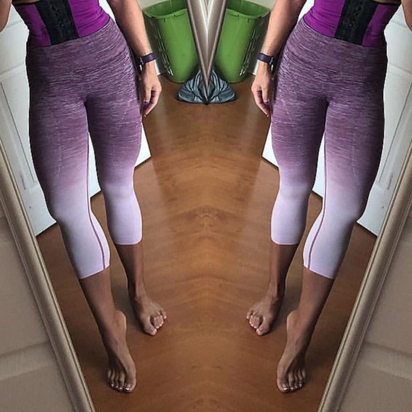 Ombre printed leggings yoga pants - Picture 4 of 4